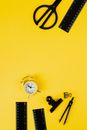 Black and White Analog Watch