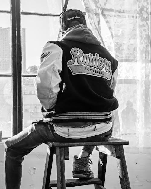 Back View of a Person Wearing a Sport Jacket