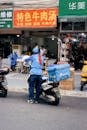 Food Delivery with a Motorcycle