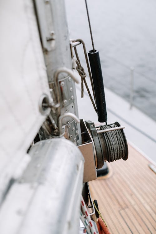 Ropes and Hooks on a Boat