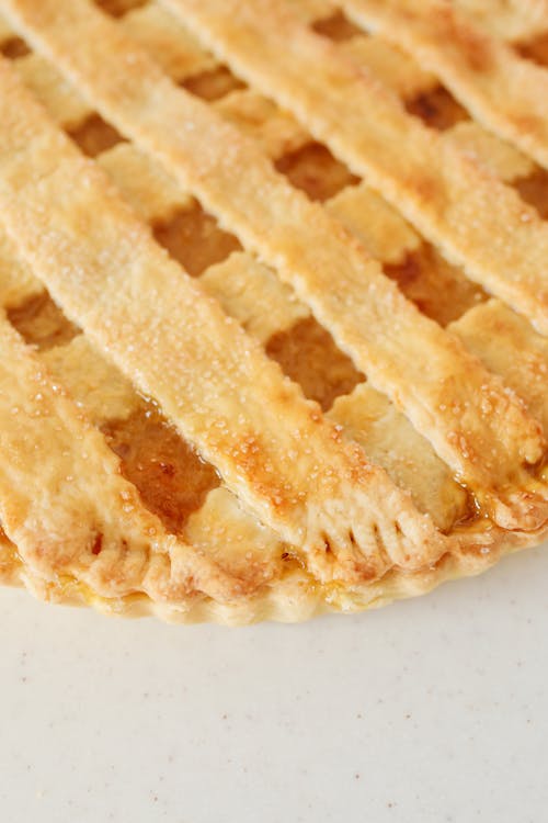 Close-up of a Lemon Pie
