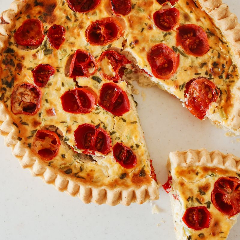 Greek Spinach and Egg Pie (Spanakopita-Style)