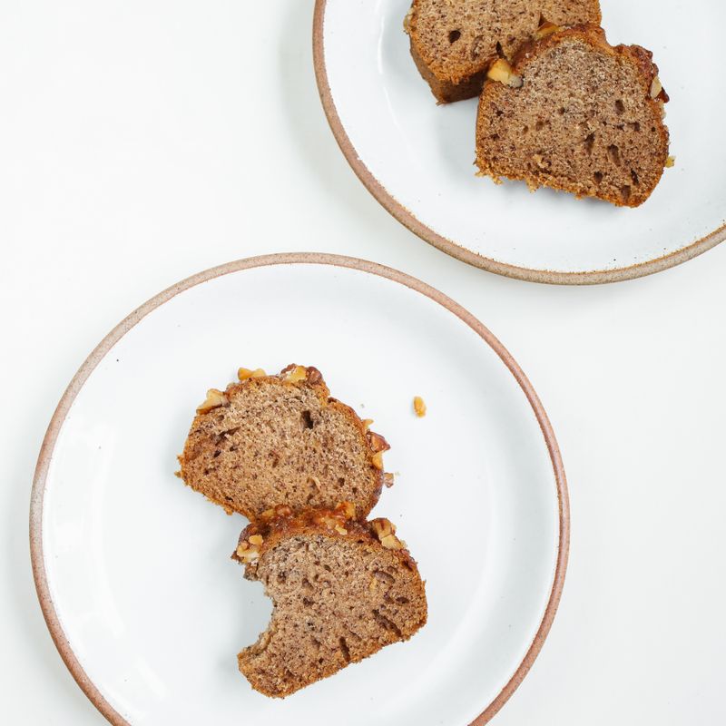 Vegan Tahini Banana Bread Palmiers