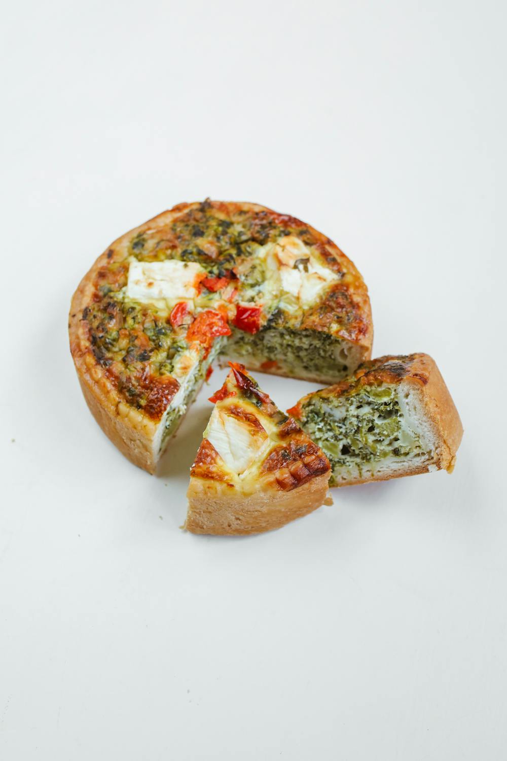 Mini Quiches with Spinach and Feta