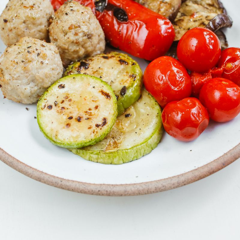 Ground Chicken and Zucchini Meatballs