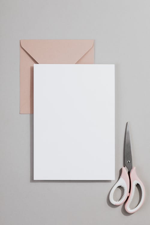 Scissors, Paper and Envelope