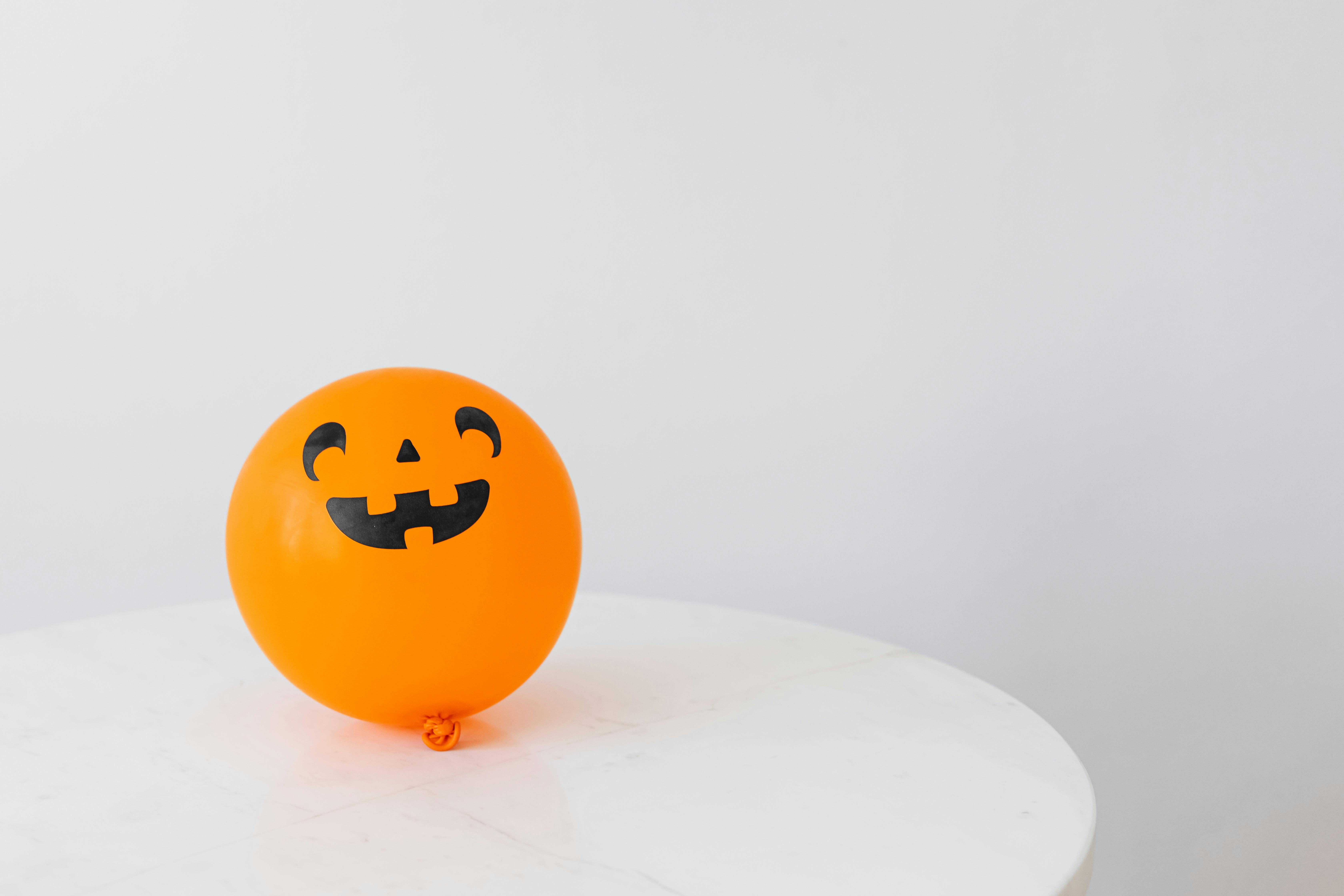 Pumpkin Balloon for Halloween Decoration · Free Stock Photo