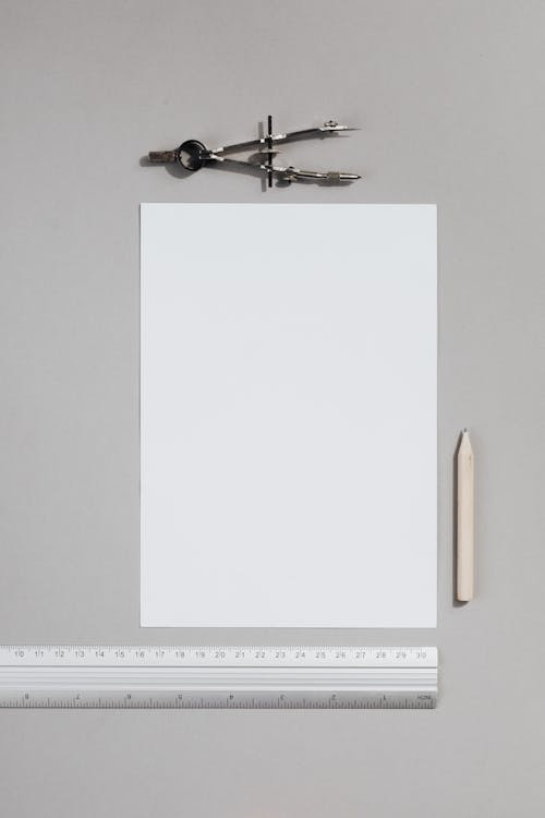 Free Still Life with Ruler Stock Photo