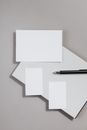White Printer Paper Beside Black Click Pen