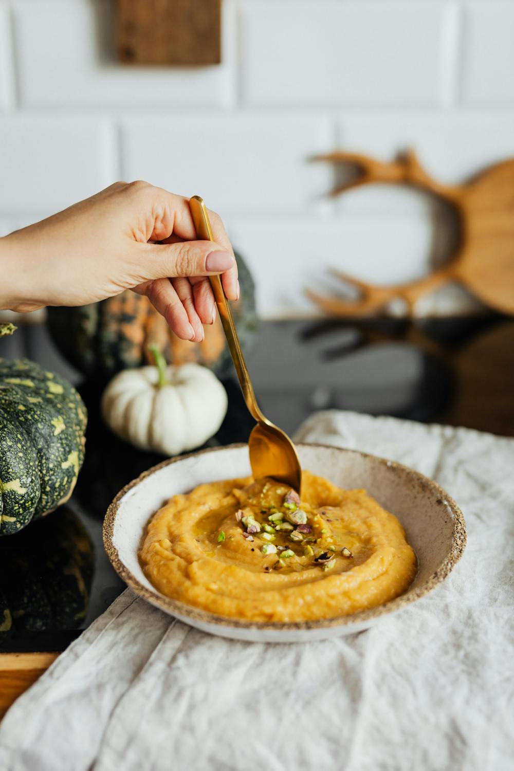 Nutmeg-Infused Pumpkin Soup