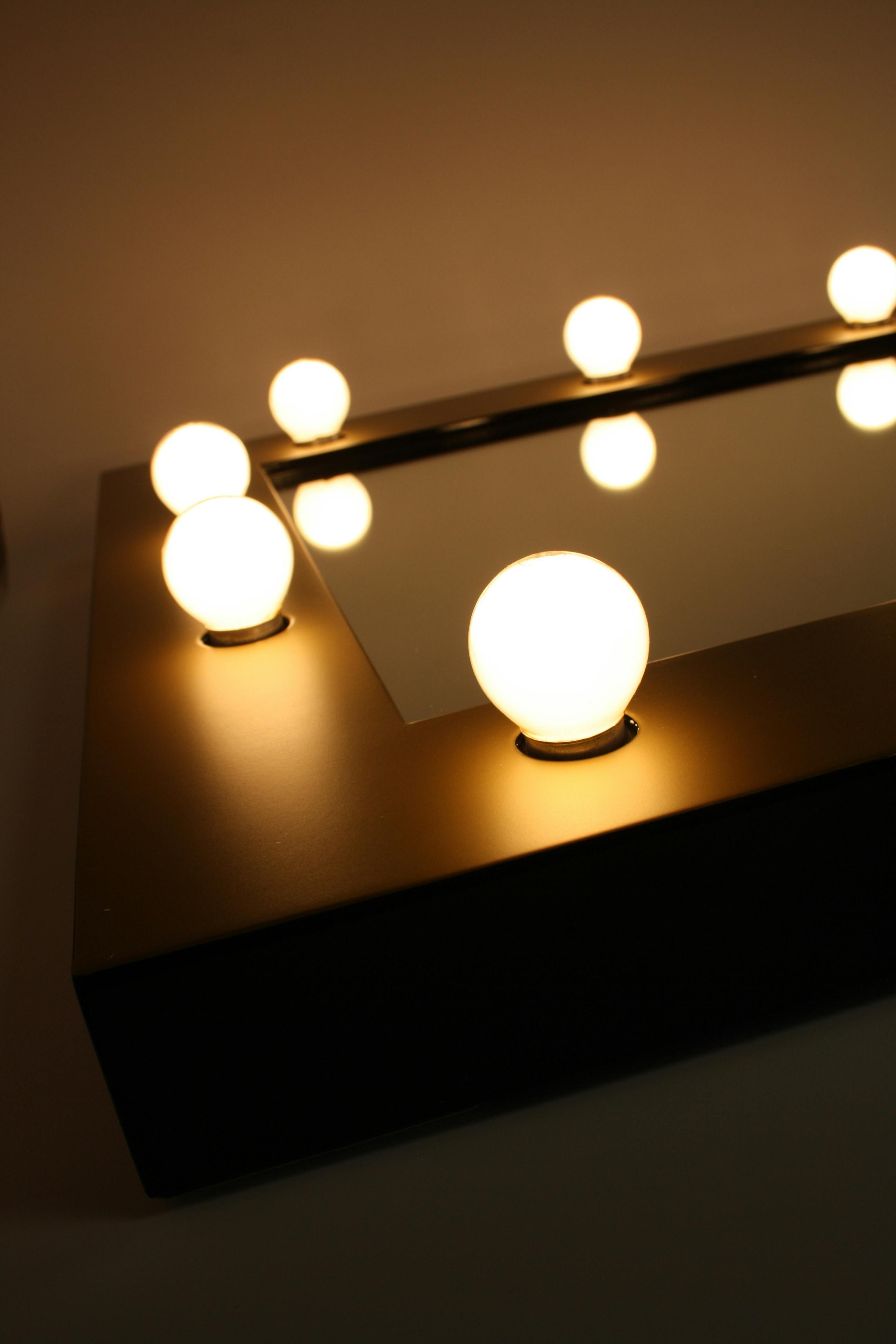 Brown Vanity Mirror · Free Stock Photo