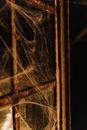 Brown Wooden Frame With Water Droplets