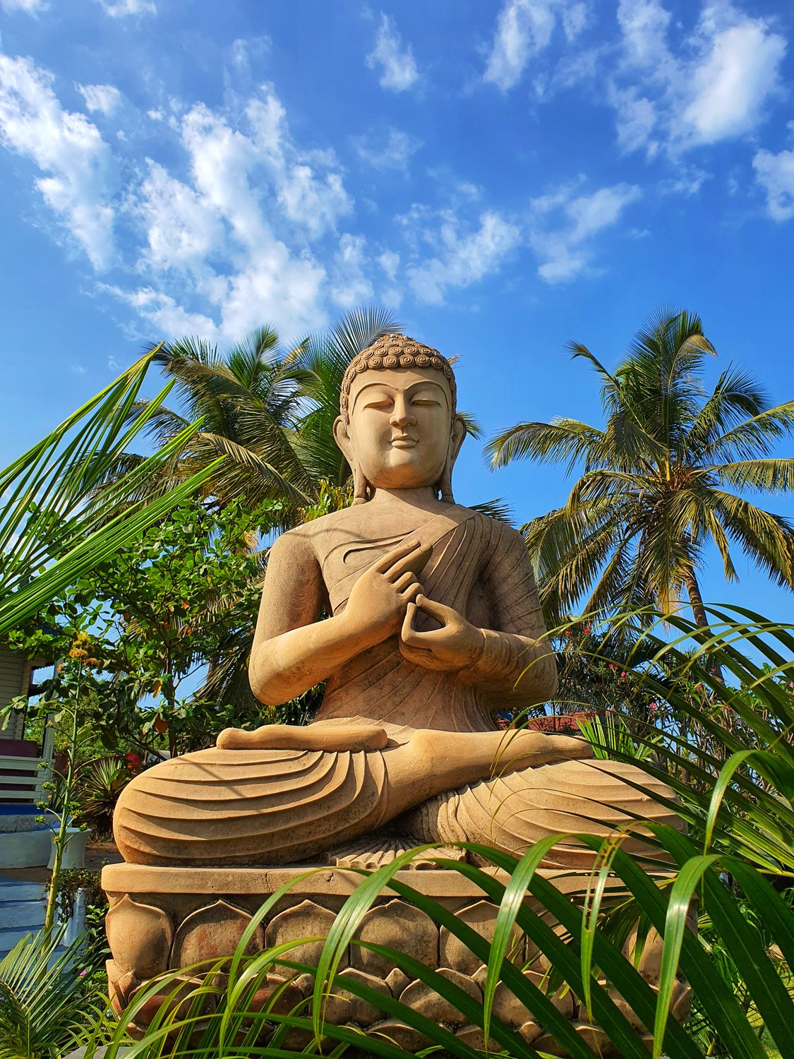 Low Angle View of Buddha Statue · Free Stock Photo