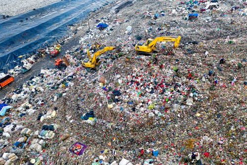 Aerial Footage of Dumpsite