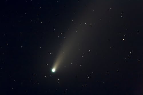 Free Comet in Starry Sky Stock Photo