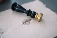 Gold and Black Chess Piece