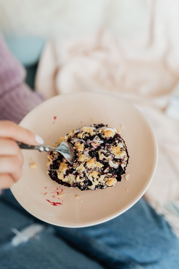 Person Eating Cookie