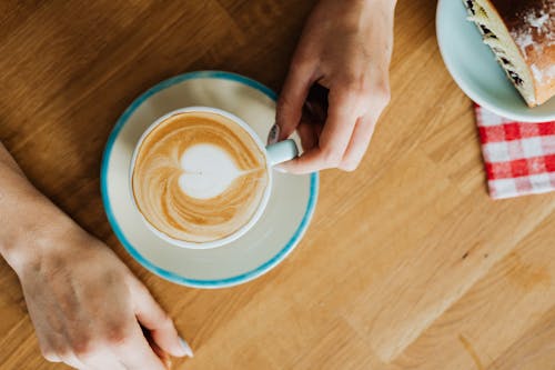 Gratis arkivbilde med cappuccino, drikke, flatlay