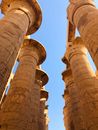 Brown Concrete Pillars