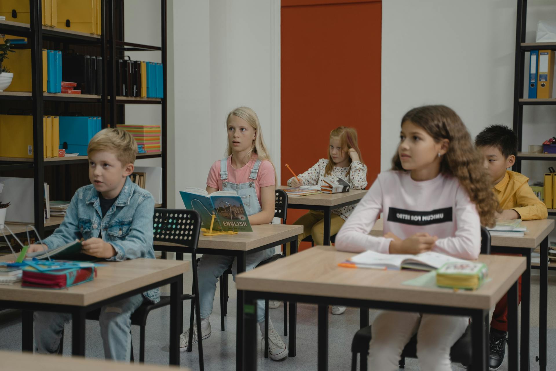 Students Listening in Class