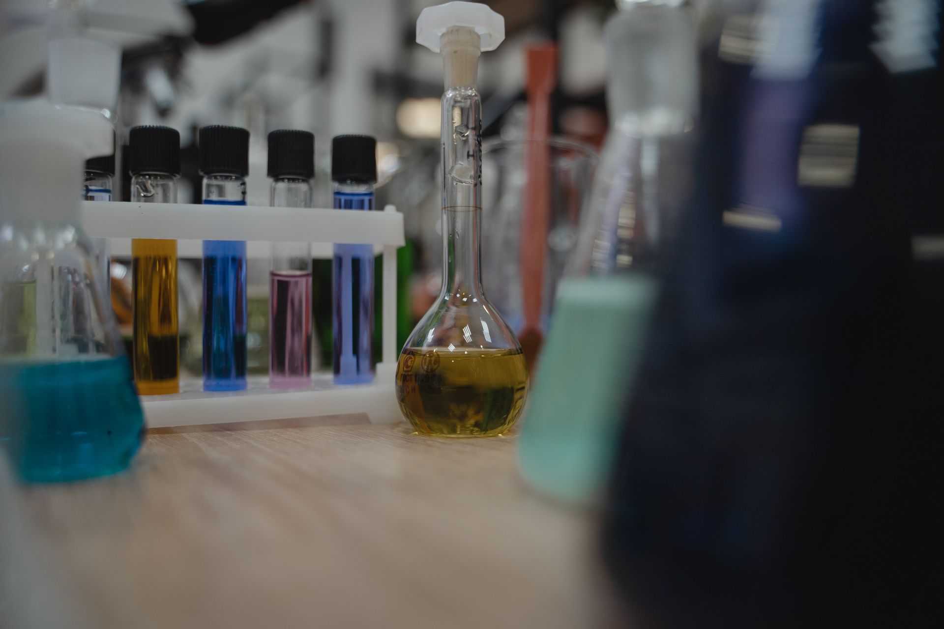 Close-up Photo of Laboratory Apparatuses