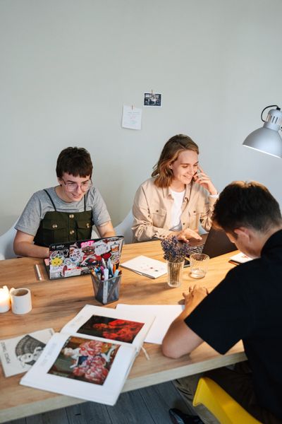 Working from the studio — photo by Ivan S on Pexels