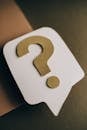 Question Mark on Paper Crafts