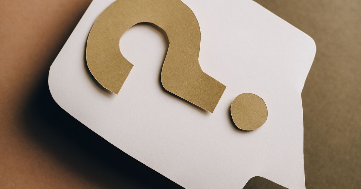 Question Marks on Paper Crafts · Free Stock Photo