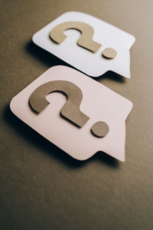 Question Marks on Paper Crafts · Free Stock Photo