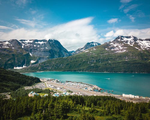 Kostnadsfria Kostnadsfri bild av alaska, bergen, blå Stock foto
