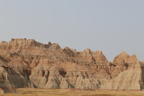 Clear Sky over Rocks