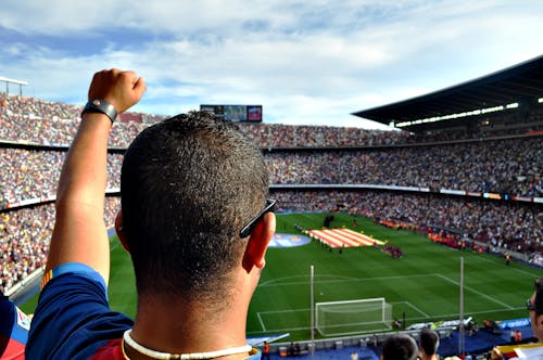 Gratis lagerfoto af Barcelona, fan, fodbold
