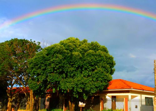 Free stock photo of azure, beauty of nature, rainbow Stock Photo