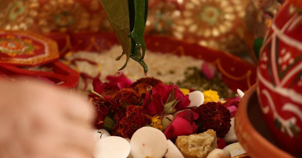 Close-up Photo of a Traditional Wedding Ritual · Free Stock Photo
