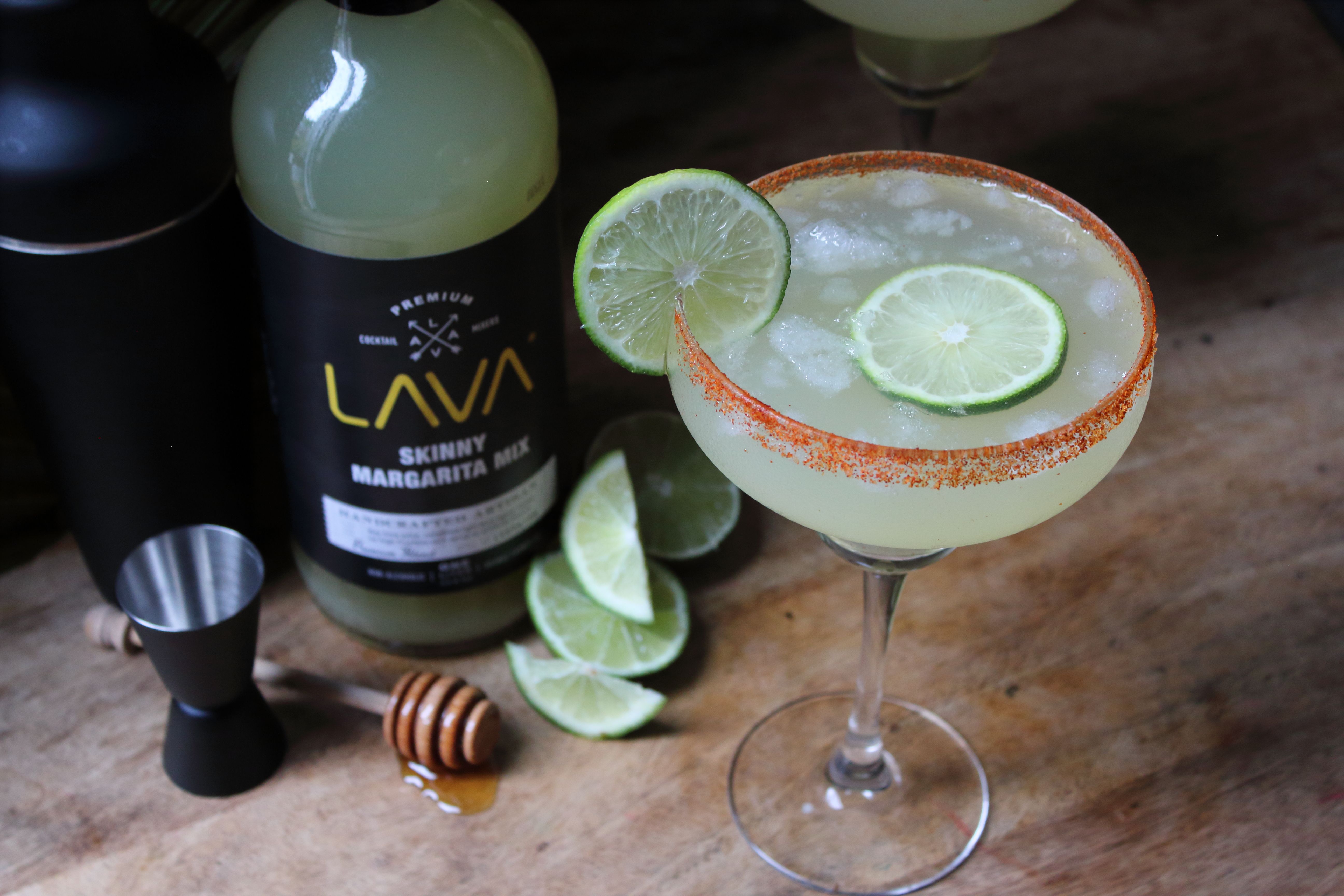 Tequila Paloma cocktail with grapefruit soda and salt rim