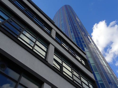 Free Low-angle Photography of Building Stock Photo