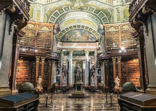Безкоштовне стокове фото на тему «австрійська національна бібліотека, архітектура, елемент»