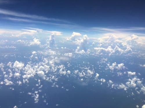 多雲的天空, 藍天 的 免费素材图片