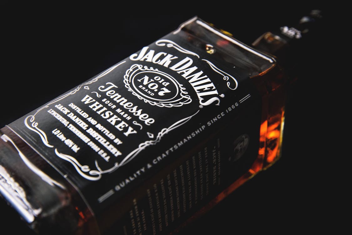 Free Jack Daniel's Bottle Stock Photo