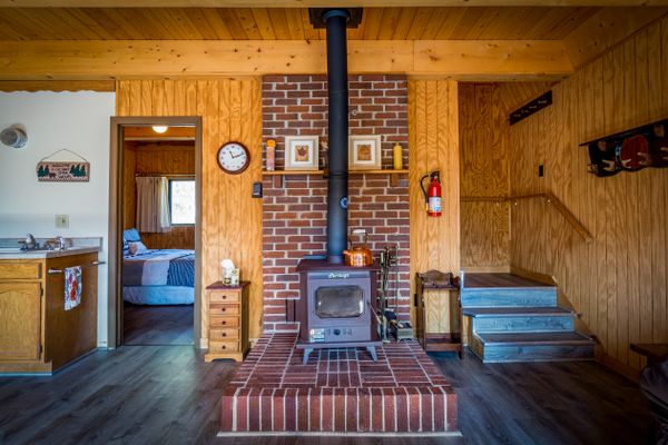Vintage Stove Cabin jigsaw puzzle