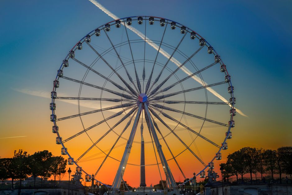 Blurry Photo Of Ferris Wheel Free Stock Photo blurry-photo-of-ferris-wheel-free-stock-photo