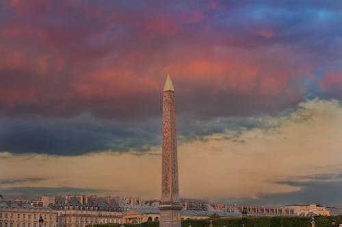 Tower Under Cloudy Sky