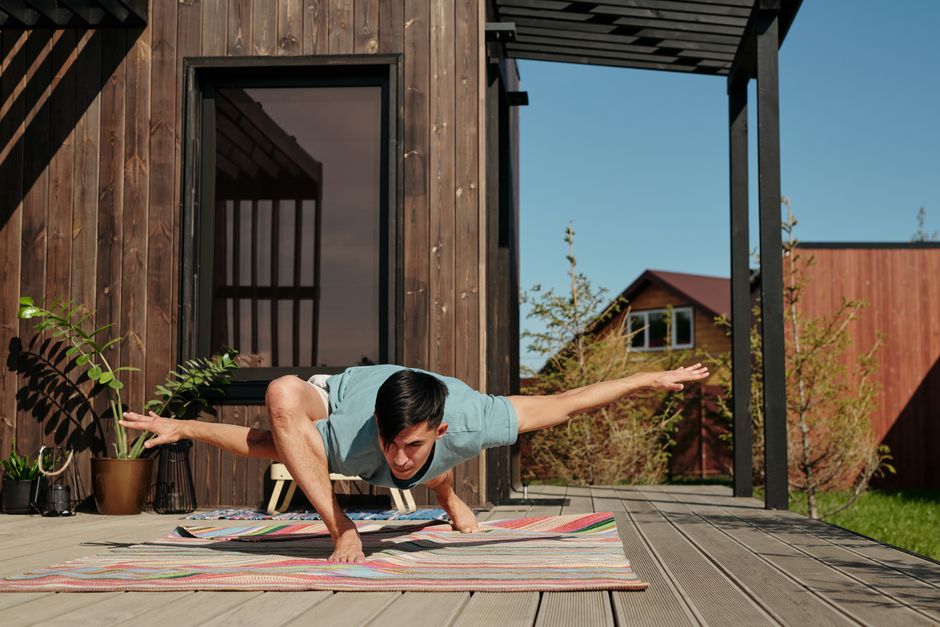 Backyard wellness retreat