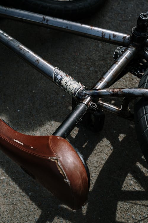 Free Close Up Shot of a Bicycle Stock Photo