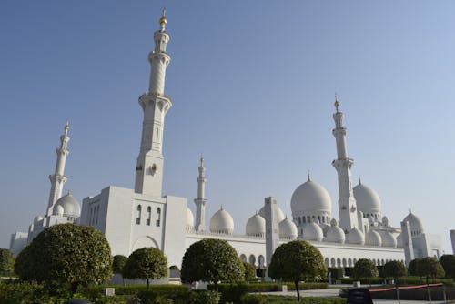 Immagine gratuita di abu dhabi, moschea