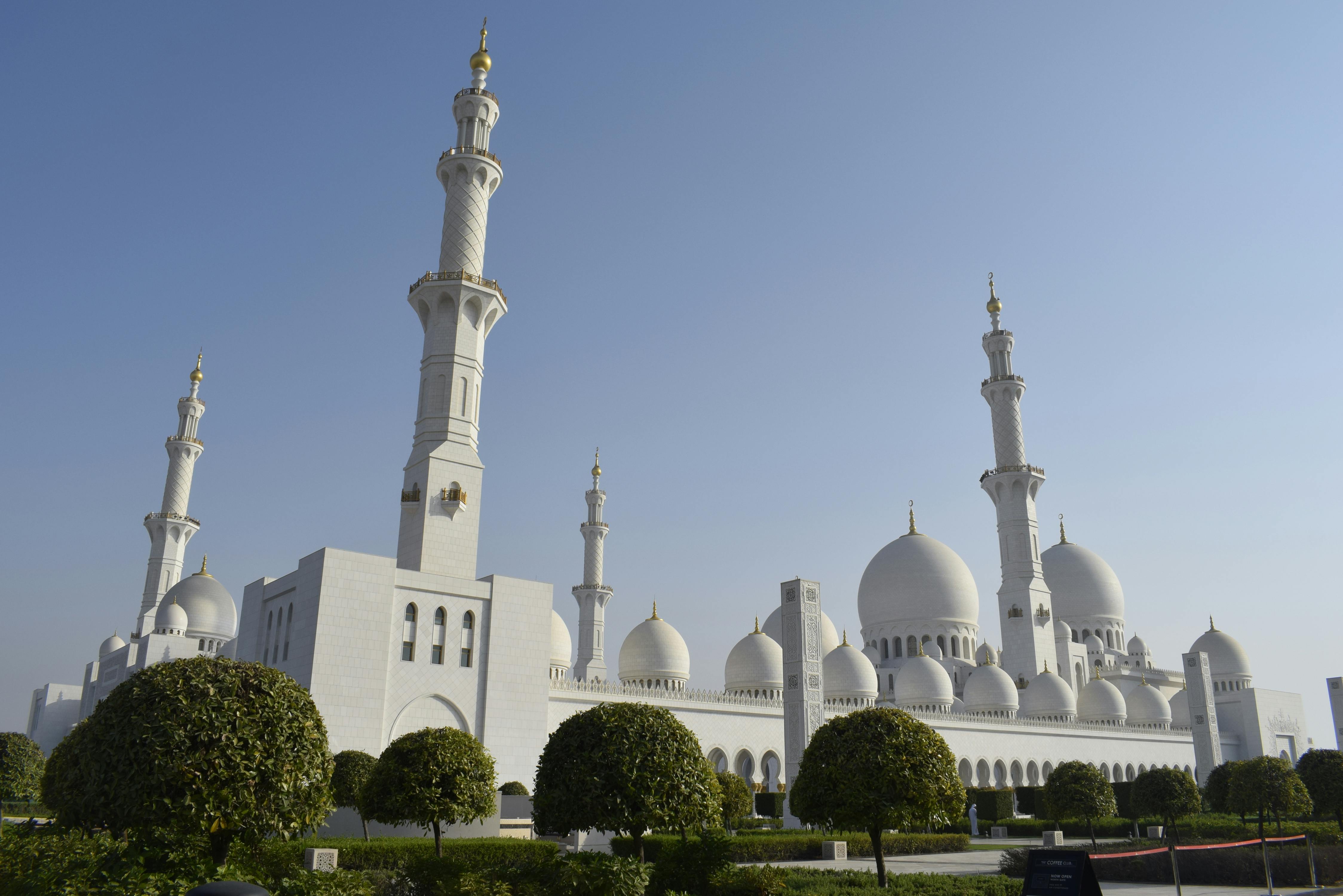 Free stock photo of abu dhabi, mosque