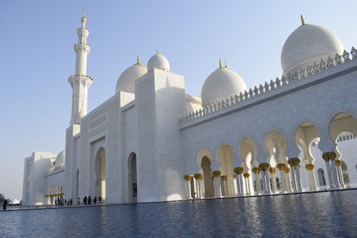 清真寺, 阿布扎比 的 免费素材图片
