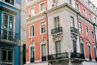 Balconies on a Corner of a Building