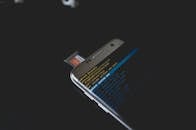 Turned-on Gray Samsung Galaxy Android Smartphone