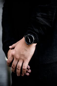 Free stock photo of fashion, man, person, hands